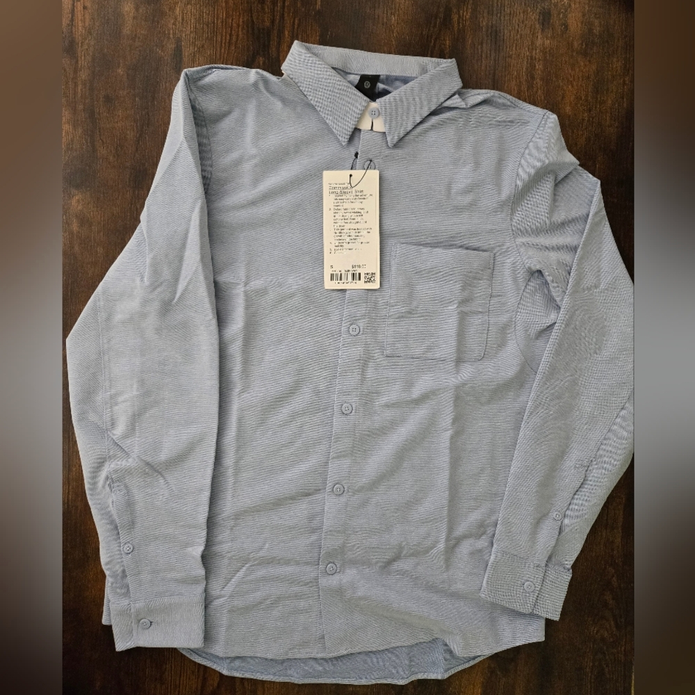 Lululemon Commission Long-Sleeve Shirt Size S New